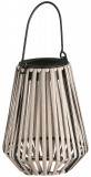 Strend Pro Lampă de grădină, solară, suspendată, rattan, 12x12x24 cm, STREND PRO Garden