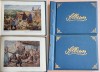 ARTA PROLETARĂ ROM&Acirc;NEASCĂ - 2 albume mari x 44 file, anii 50, cu 88 ilustratii propaganda, Alta editura
