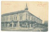325 - JIMBOLIA, Timis, Post Office, Romania - old postcard - used, Circulata, Printata
