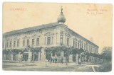 325 - JIMBOLIA, Timis, Post Office, Romania - old postcard - used, Circulata, Printata