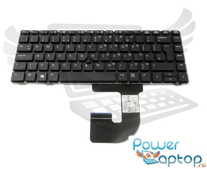 Tastatura HP ProBook 6470b layout UK fara rama enter mare, ProBook 6475b layout UK fara rama enter mare