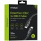 Innostyle Powerflex Usb-C Cablu De &Icirc;ncărcare Rapidă Pentru Iphone Samsung 3A 60W Kevlar 60W 2M Negru