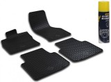 Set Covorase Auto Cauciuc Umbrella Pentru Volkswagen Arteon (2017-). Arteon Sb (Var) (2020-) + Spray Curatitor Bord Antistatic Cu Spuma Activa (Lamaie