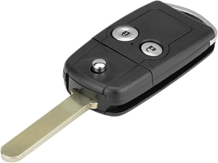 Carcasa Cheie Auto Techstar tip Flip, cu 2 Butoane, Compatibila Honda Civic, Accord, CR-V, Jazz, HR-V &ndash; cu lama