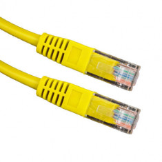 Cablu de retea , Gembird , RJ45 cat.6A FTP LSZH , 0.5m , galben foto