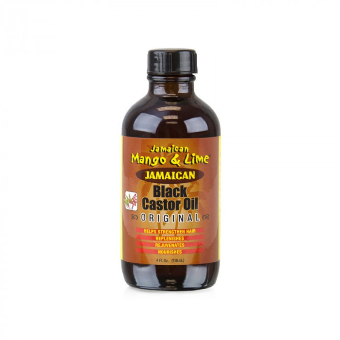 Ulei De Ricin Negru Original Pentru Piele Si Scalp Uscatjamaican Mango And Lime