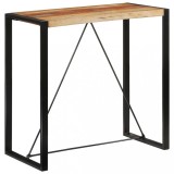 VidaXL Masă de bar, 110x55x110 cm, lemn masiv reciclat