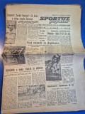 ziarul sportul popular 26 septembrie 1966 - turul romaniei la ciclism,romania a invins italia la atletism
