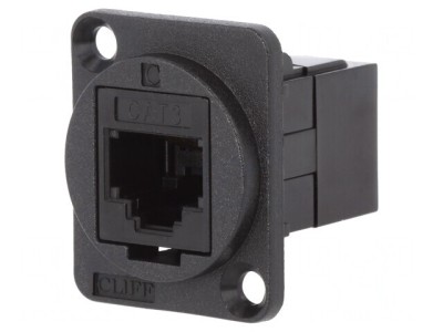 Adaptor FT Cat 3 6p4c RJ11 Soclu Dual foto