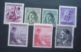 Set timbre Germania Boemia Cehoslovacia Hitler Crucea Rosie Aviator Carol IV - A228