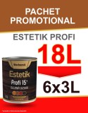 Cumpara ieftin Pachet Promo Estetik Profi 6x3L=18L, 108-252 mp,