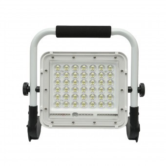 Lampa de lucru LED portabila 60W, 6500K cu acumulator reincarcabil si cadru stativ IP65