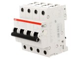 &Icirc;ntrerupător Supracurent ABB 4A 4 Poli 6kA 230/400VAC Cod 2CDS254001R0044