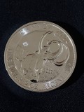 Canada 2024 - 10 Dollars - Mamut l&acirc;nos - 2 OZ , Monedă de argint, America de Nord