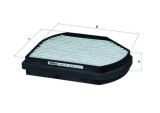 Filtru aer habitaclu Chrysler Crossfire; Mercedes C-Class, C-Class T-Model, Clk, E-Class, E-Class T-Model, Slk Motor 200, 200 Kompressor,, Mahle