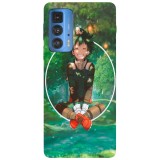 Husa compatibila cu Motorola G100 model Boku no Hero Academia, Silicon, TPU, Viceversa, Transparent, Carcasa