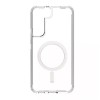 Husa magsafe htpmag compatibila cu samsung galaxy s22 plus, atasare magnetica, clear case, transparent