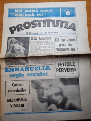 ziarul erotic-sexual - prostitutia - din anii &amp;#039;90 foto