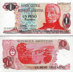 = ARGENTINA - 1 PESO ARGENTINO ? 1983 - UNC = foto