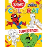 Marvel. Prima mea carte de colorat. Supereroii