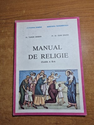 manual de religie - pentru clasa a 2-a - din anul 1993 foto