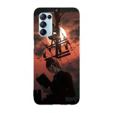 Husa compatibila cu Oppo Find X5 Pro, Viceversa, model Light and Ryuk Death Note, Silicon, TPU, Transparent, Carcasa