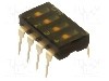 Intrerupator DIP, 2 pozitii, montare THT, 4 sectiuni, OMRON OCB - A6T-4102