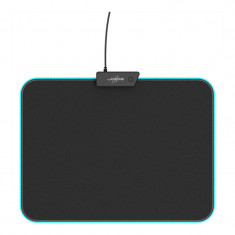 Mousepad Lethality uRage, 35 x 26 x 0.3 cm, textil, iluminare LED, USB, Negru foto