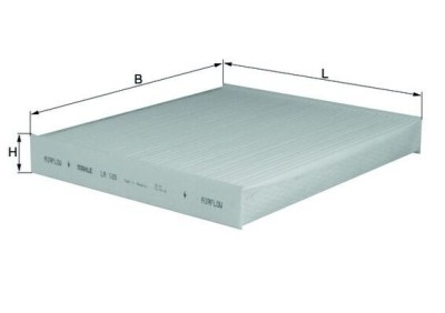 MAHLE LA 189 Filtru, aer habitaclu foto