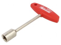 Cheie tubulară pătrată 12mm oțel crom-vanadium 157mm