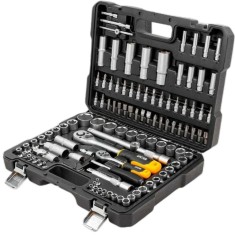 Trusa de tubulare 108 piese marca JCB