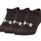 ?osete Under Armour Core No Show 3Pk Socks 1363241-001 negru