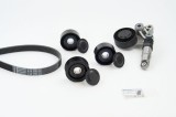 Set curea transmisie cu caneluri Audi A4 B7 8EC, A6 C6 4F2, A8 D3 4E2, 4E8, Q7 4LB Motor 2.7 TDI, 2.7 TDI quattro, 3.0 TDI quattro, OE 059145201E