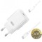Incarcator Retea Cu Cablu USB-C XO Design L126 20W 3A 1 x USB-C Alb