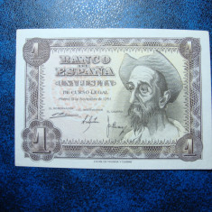 SPANIA 1 PESETA 1951 UNC -