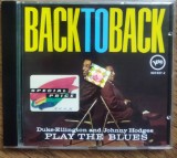 CD Duke Ellington And Johnny Hodges &ndash; Back To Back (Play The Blues)