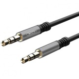 Cablu Audio 3.5 mm la 3.5 mm XO Design NB121, 1 m, Negru