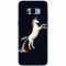 Husa silicon pentru Samsung S8 Plus, Unicorn Shitting Rainbows