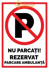 Semne pentru locuri rezervate foto