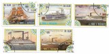 Sao Tome si Principe (5) - A 25-a aniversare a Organizatiei Maritime Internationale si Congresul Postal Universal, 1984 - serie obliterata cu vinieta