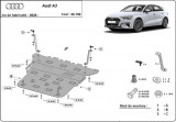 Scut motor metalic Audi A3 8Y 2020-prezent