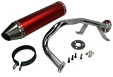 Toba Esapament Sport GY6 4T 50cc 139QMB Scuter Rosu
