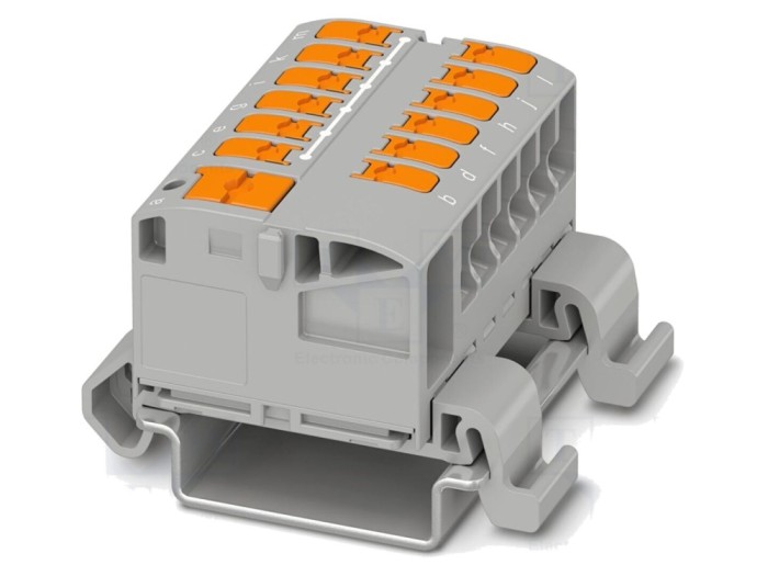 Conector de șine 24A 690V push-in