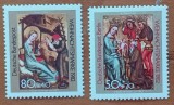 GERMANIA-1982-CRACIUN-Pictura:.''MADONA cu Pruncu''- SET 2v. -MNH-Nestampilat-MNH-Vezi-Scan