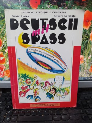 Florea și Săvinuță, deutsch mit spass, manual germană clasa VII, Buc. 2002, 185 foto