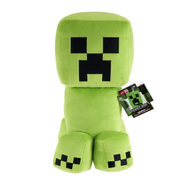 MINECRAFT FIGURINA DE PLUS CREEPER 30CM