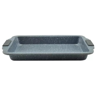 Tava antiaderenta cu manere din silicon, 40,5x26 cm Handy KitchenServ foto