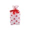 Set 5 pungi cu panglica pentru cadou Crisalida, 15 x 23 cm, Rosu