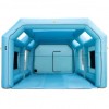 Cabina Vopsit Gonflabila Vevor, 6x3x2.5m, 2 Suflante 330/680W, Panza Oxford si PVC, Sistem Filtrare Eficient