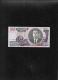 Coreea de Nord 5000 Won 2006, Seria 1942491, Bancnota Radar UNC, Rar